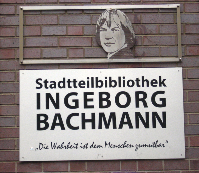 Von 1963 bis 1965 lebte Bachmann in Berlin. In der Nehringstraße befindet sich die Stadtteilbibliothek West, die heute ihren Namen trägt.