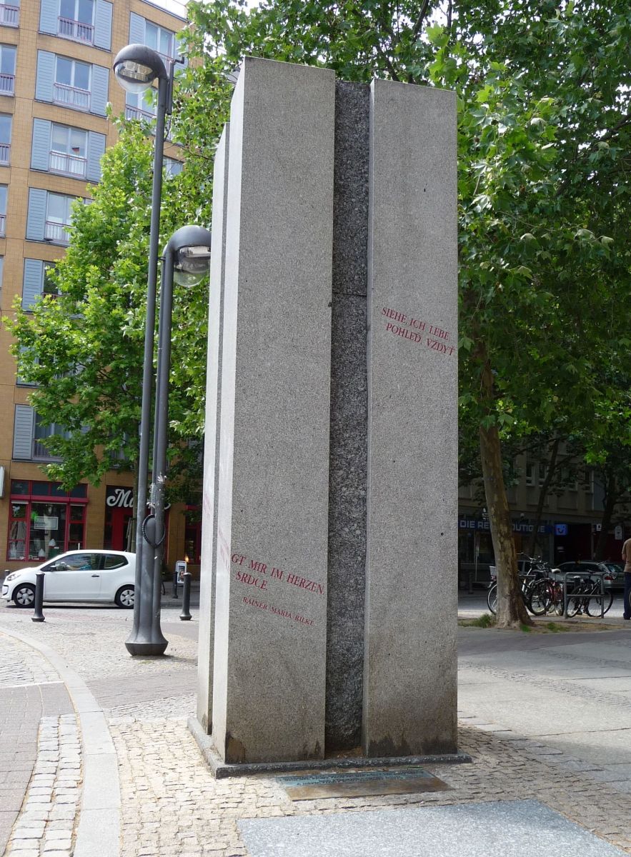 Rilke Denkmal in Berlin